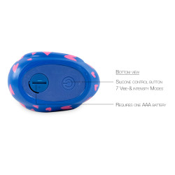 Big Teaze Toys Canard Vibrant Romance - Bleu